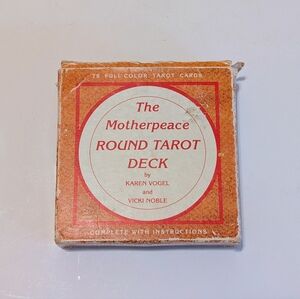 Vintage 1983 The Motherpeace ROUND TAROT DECK by Karen Vogel and Vicki Nobel